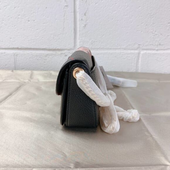 Coach C5586 X Jean-Michel Basquiat Kleo Crossbody Leather Black Multi - Picture 3 of 5